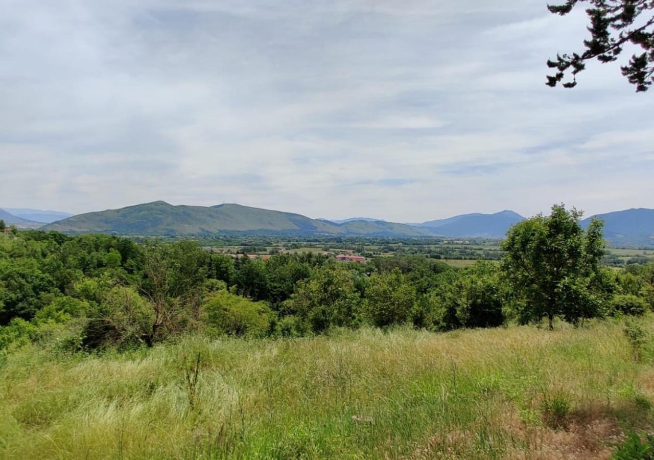 Villa "Il Casaletto" Agriturismo Moderno, Vista Panoramica E Cibo Spettacolare- Scurcola Marsicana Exterior foto