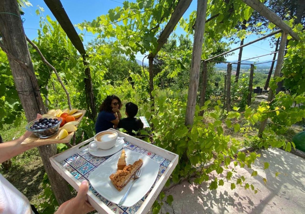 "Il Casaletto" Agriturismo Moderno, Vista Panoramica E Cibo Spettacolare- Scurcola Marsicana Exterior foto