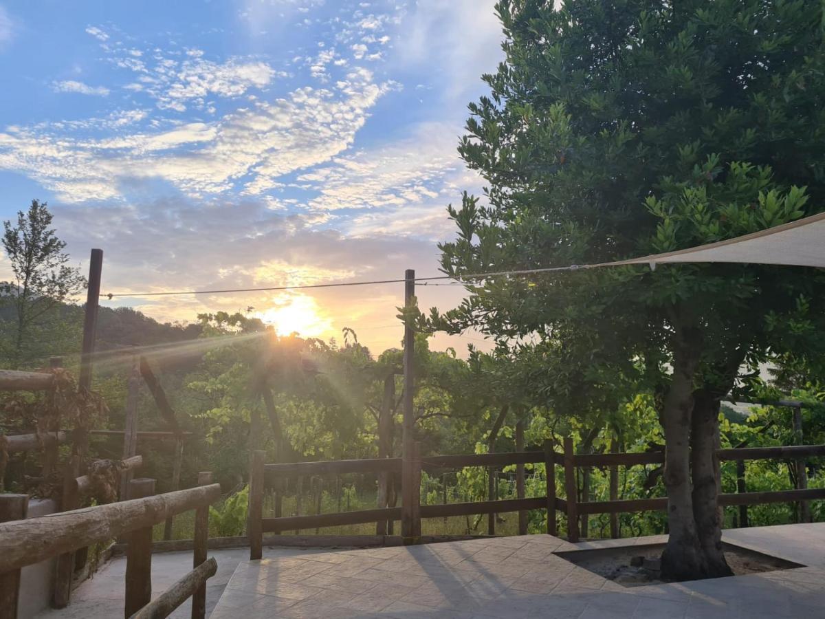 "Il Casaletto" Agriturismo Moderno, Vista Panoramica E Cibo Spettacolare- Scurcola Marsicana Exterior foto
